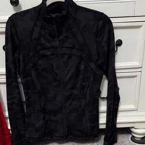 lululemon athletica Black Camo Utility Jacket